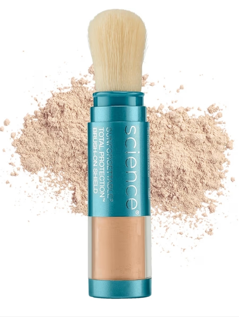 Brush-On Sunscreen Mineral Powder in Medium (Sheer) Spf 50